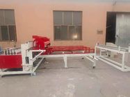 Red Painting Plc Control By Touch Screen Weld Mesh Manufacturing Machine