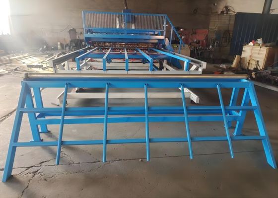 ลวด 8 มม. มอเตอร์ 11 กิโลวัตต์เสริมเครื่องเชื่อมตาข่ายควบคุม PLC