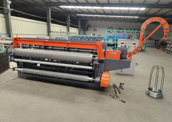 Speed 120 Times / Min Welded Wire Mesh Machine For Width 5 Ft Breeding Mesh